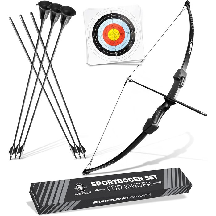 Kit tir à l'arc ambidextre enfants 8-15 ans - Jusqu'à 35% de réduction!