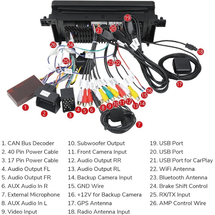 Autoradio 9" Android 13 CarPlay Auto sans fil pour E46 - Jusqu'à -35% !