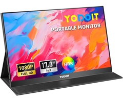 Moniteur portable 17.3" FHD IPS USB-C + HP intégré - Jusqu'à -35% !