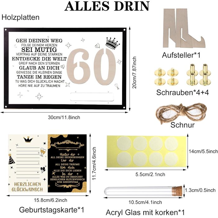 Cadre photo personnalisé A4 pour 50 ans - Cadeau d'argent | Jusqu'à -35%