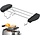 Grille de réchaud noire en inox pour grille-pain - Jusqu'à 35% de réduction !
