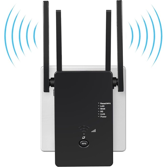 Répéteur WiFi Dual-Band 1200 Mbps Reconditionné - Économisez jusqu'à 35% !
