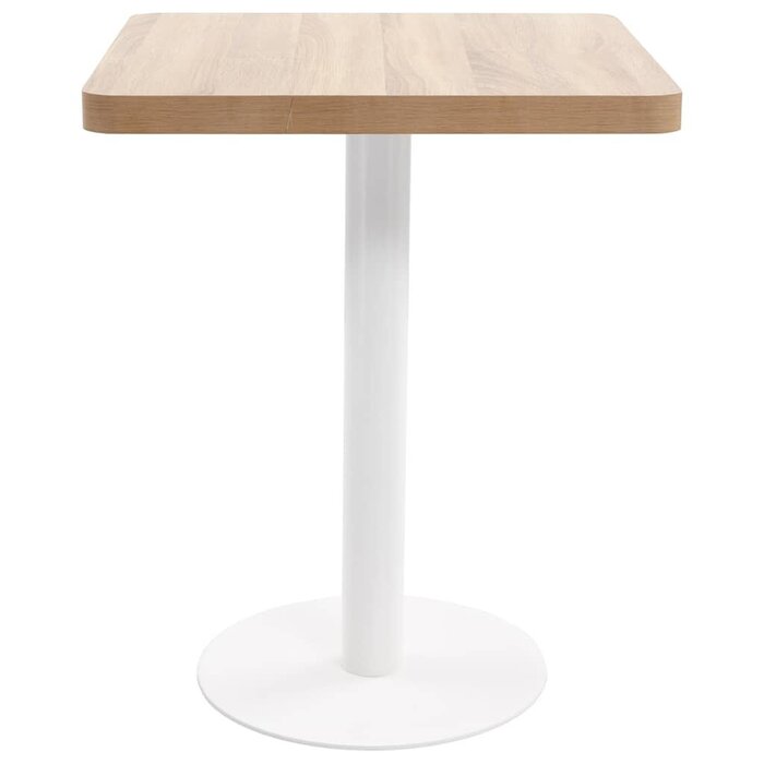 Table de bistrot 60x60 cm MDF/Acier | Jusqu'à 35% de réduction !