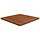 Plateau de table chêne massif marron foncé 60x60 cm - Jusqu'à 35% de réduction