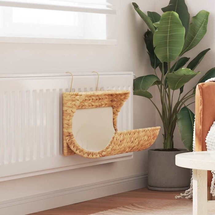 Lit suspendu pour chat en jacinthe d'eau avec coussin - Jusqu'à 35% de réduction
