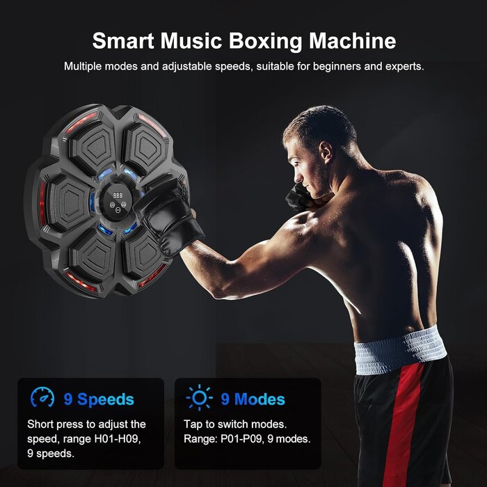 Appareil de boxe intelligent noir - Jusqu'à 35% de remise !