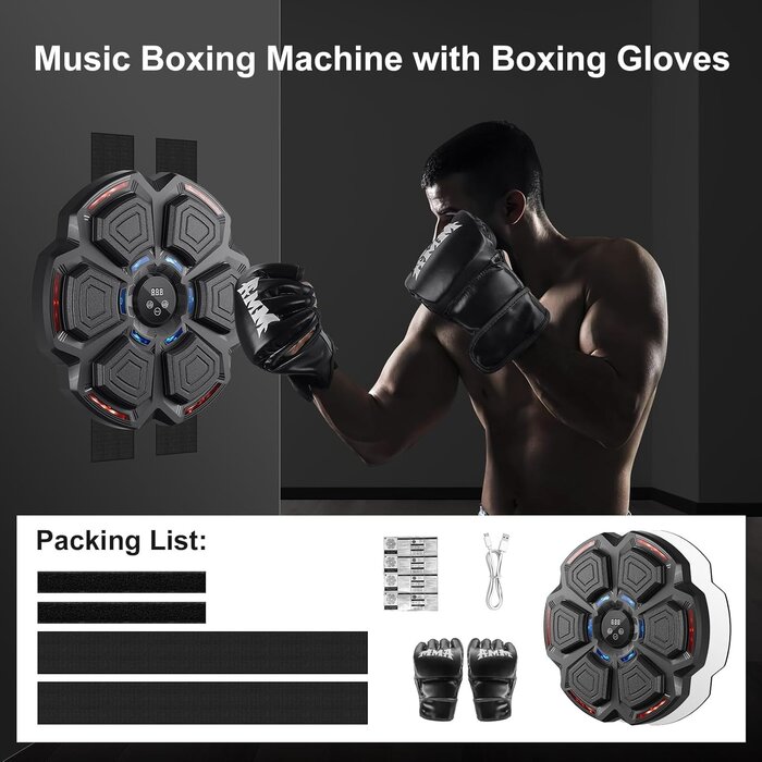 Appareil de boxe intelligent noir - Jusqu'à 35% de remise !