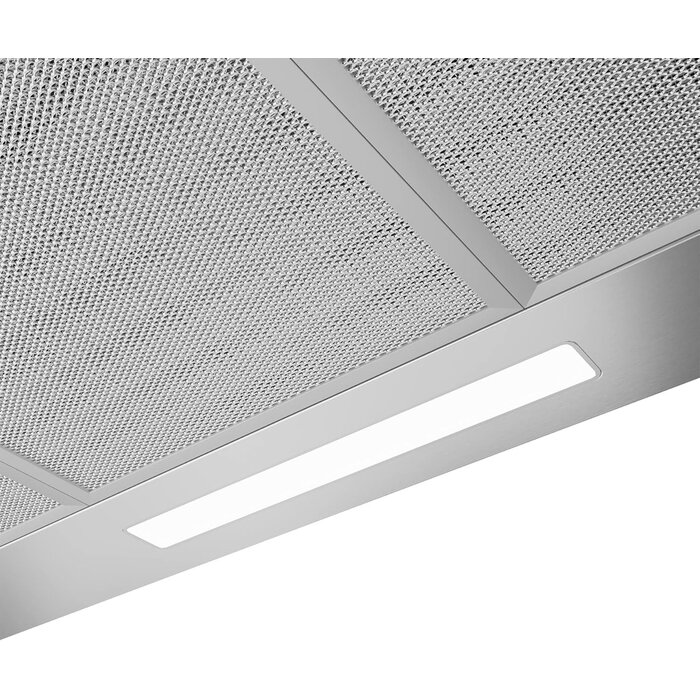 Hotte murale pyramidale inox 90 cm - 370m³/h - Jusqu'à 35% de réduction