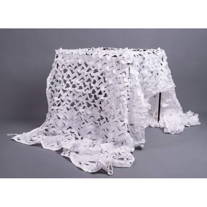 Filet de camouflage Blanc 4x5M Polyester 150D - Jusqu'à 35% de réduction