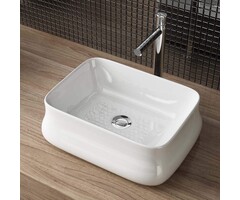 Vasque céramique blanche (46x36x14 cm) - Jusqu'à 35% de réduction !