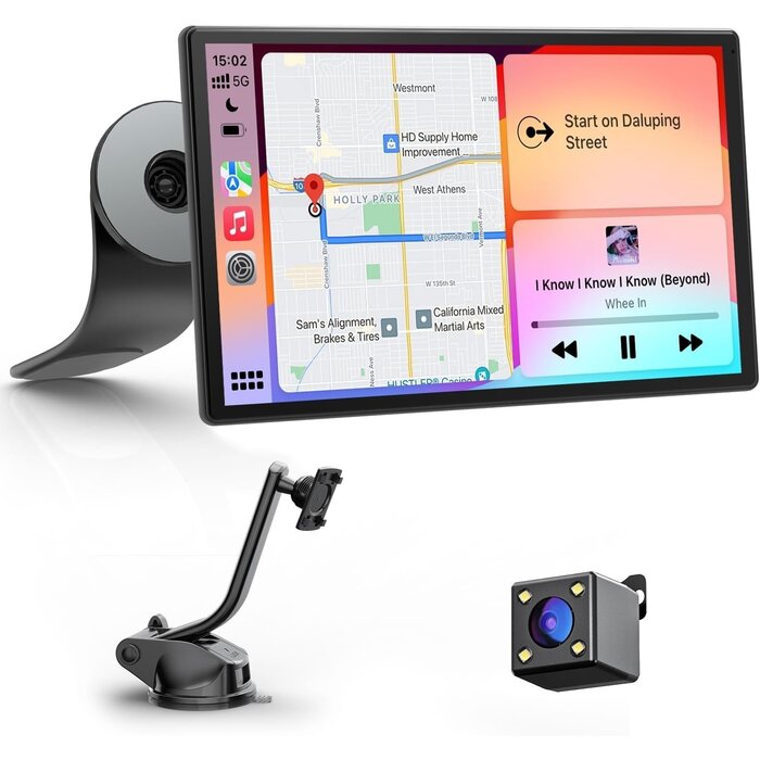 Écran Auto 9" CarPlay/Android Auto + Caméra de Recul - Jusqu'à -35% !