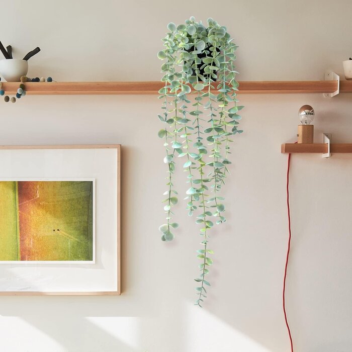 Plante Artificielle Suspendue Eucalyptus 60cm - Jusqu'à 35% de réduction