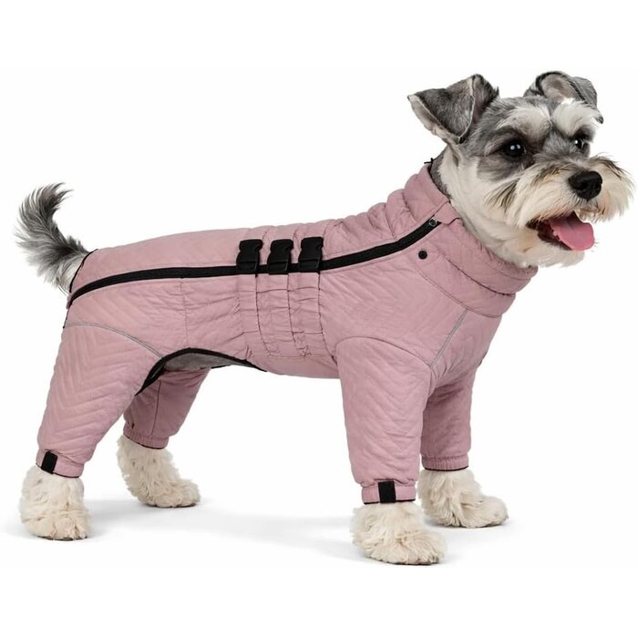 Manteau chien chaud imperméable Rose Lotus 3XL - Jusqu'à 35% de réduction !