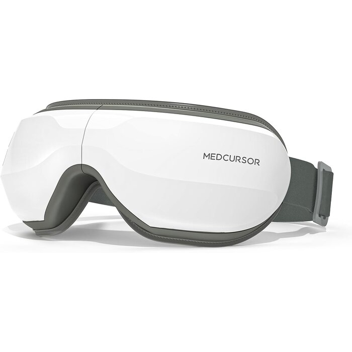 Masseur Oculaire Chauffant et Relaxant Blanc - Jusqu'à 35% de Réduction !