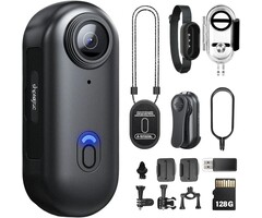 Caméra d'Action 4K Ultra-Compacte, Polyvalente | Jusqu'à 35% de Réduction