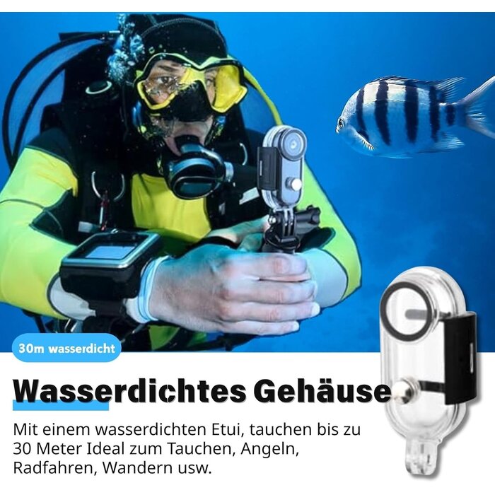 Caméra d'Action 4K Ultra-Compacte, Polyvalente | Jusqu'à 35% de Réduction
