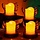 Bougies LED Halloween main (Lot de 4) - Jusqu'à 35% de réduction !