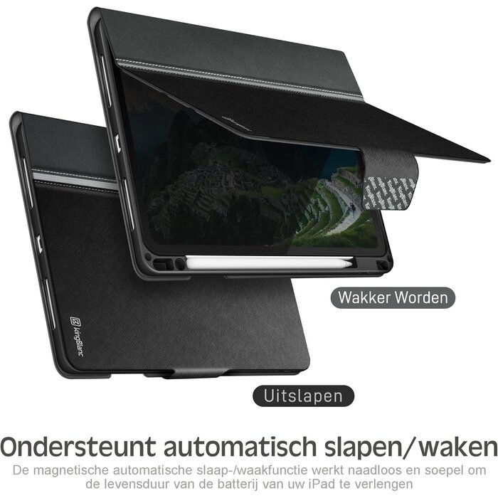 Housse iPad Air 10,9" 5e/4e Gén. Cuir Vegan - Jusqu'à 35% de Réduction