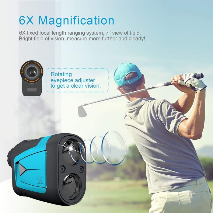 Télémètre Golf Pro 600m Pente & Drapeau - Jusqu'à 35% de réduction