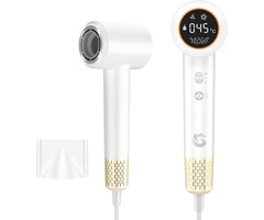 Sèche-cheveux Plasma HD 110 000 tr/min, silencieux - Jusqu'à 35% de réduction !