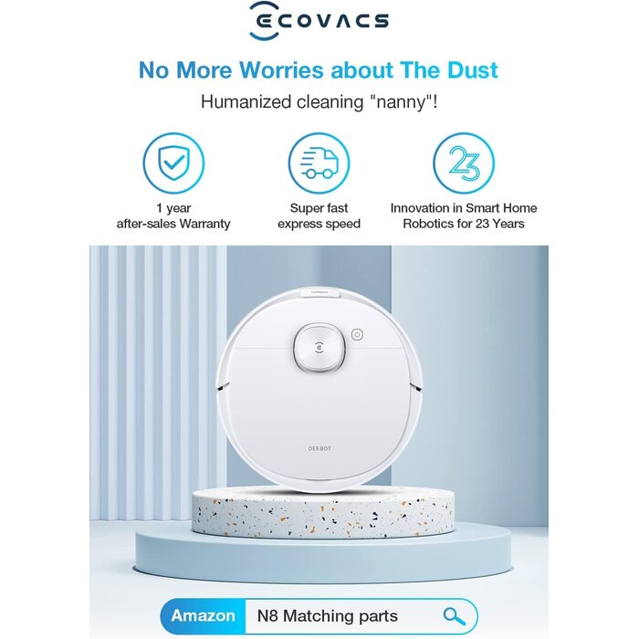 Robot Aspirateur Laveur connecté - Économisez jusqu'à 35% !