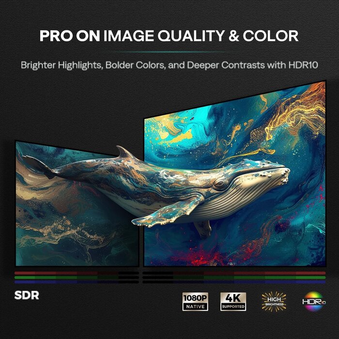 Vidéoprojecteur Intelligent 4K Dolby Audio & Netflix | Outlet jusqu'à -35%