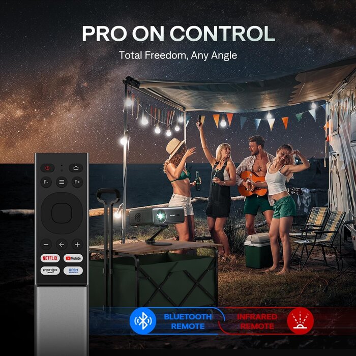 Vidéoprojecteur Intelligent 4K Dolby Audio & Netflix | Outlet jusqu'à -35%