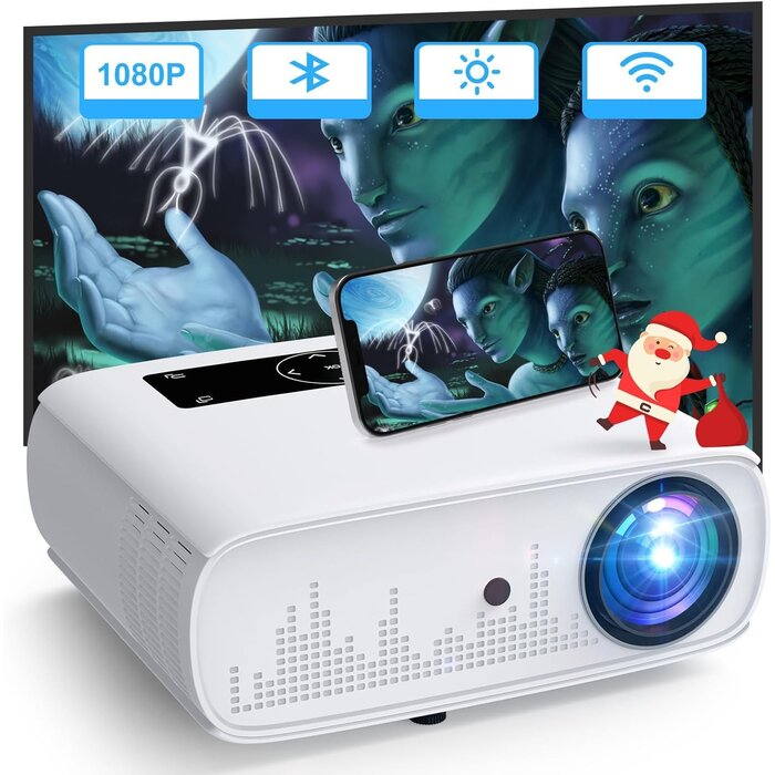 Projecteur Full HD 1080P WiFi 5G & Bluetooth - Économisez jusqu'à 35%