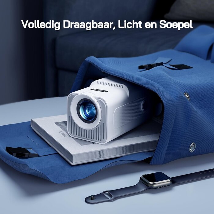 Projecteur Mini Portable Full HD 1080P WiFi Android - Jusqu'à 35% de réduction