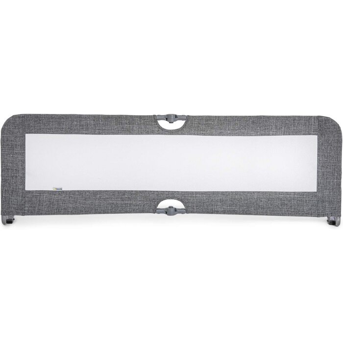 Barrière de lit Pliable XL 150x50 cm Enfant Grise - Jusqu'à 35% de Réduction