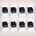 Lot de 8 Appliques Murales LED Extérieures IP65, 12W - Jusqu'à -35% !
