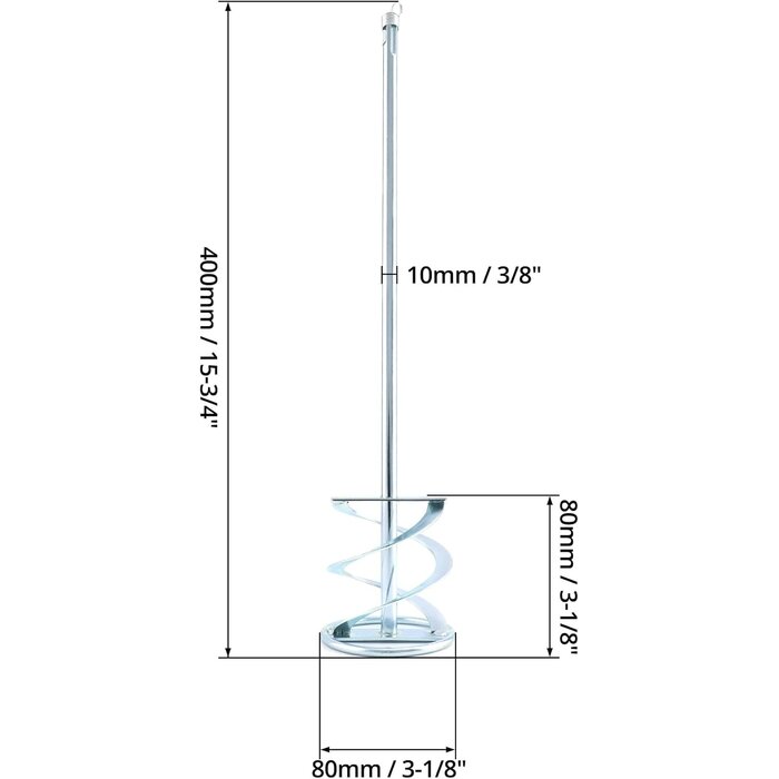 Pale de mélange SDS 80x400mm pour pro | Jusqu'à -35% Outlet