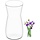 Vase décoratif en verre 20cm | Outlet - Jusqu'à 35% de réduction