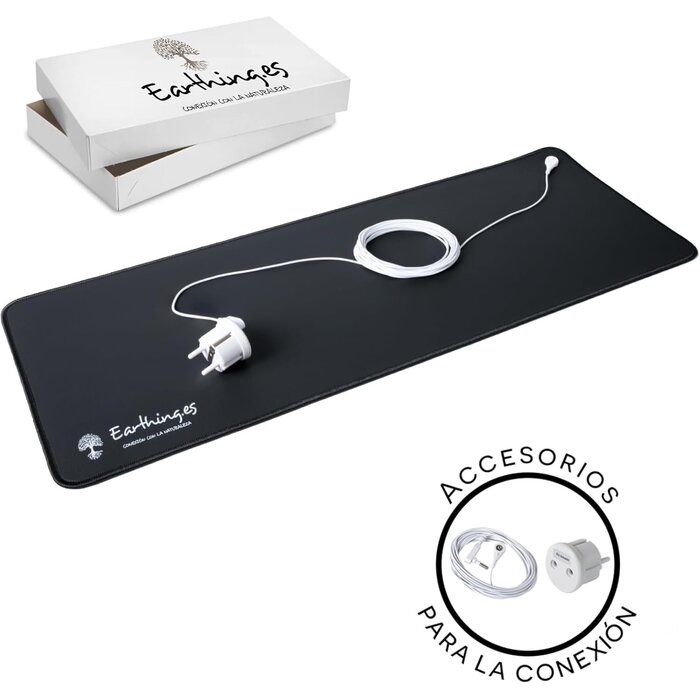 Tapis de mise à la terre pour relaxation & sommeil amélioré - Jusqu'à 35% de réduction !