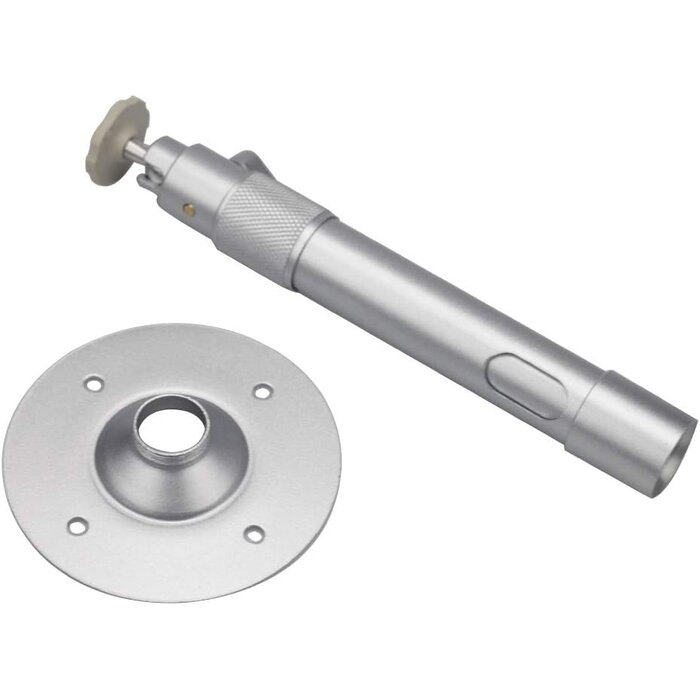 Support Plafond Projecteur Réglable Alu Argent - Jusqu'à 35% de réduction