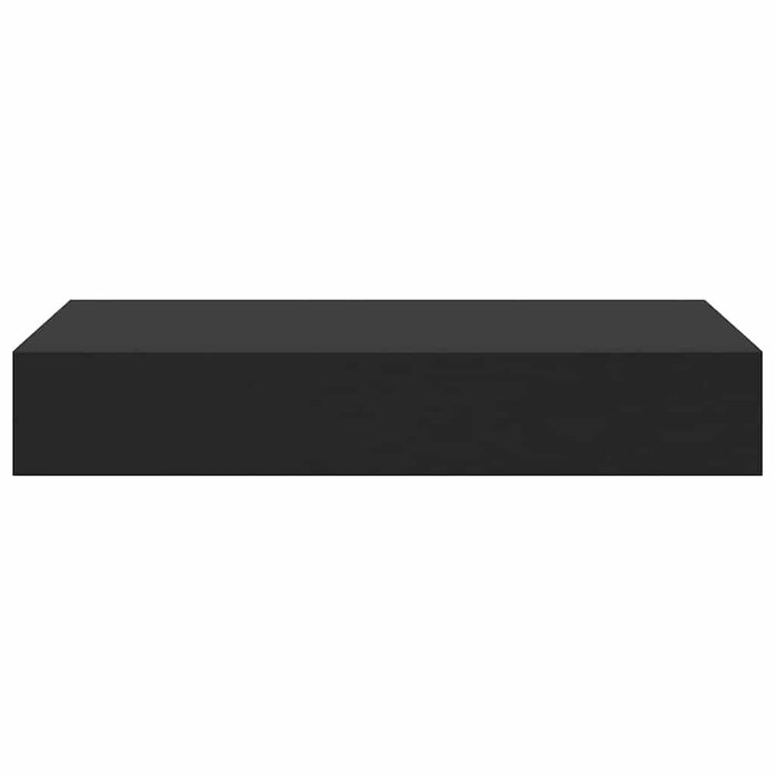 Étagère murale flottante avec tiroir noire - Jusqu'à -35% de remise
