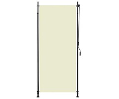 Store enrouleur extérieur 100x270 cm - Crème - Jusqu'à -35% d'économie