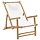Chaise de jardin réglable en bambou - Jusqu'à -35% sur votre exemplaire