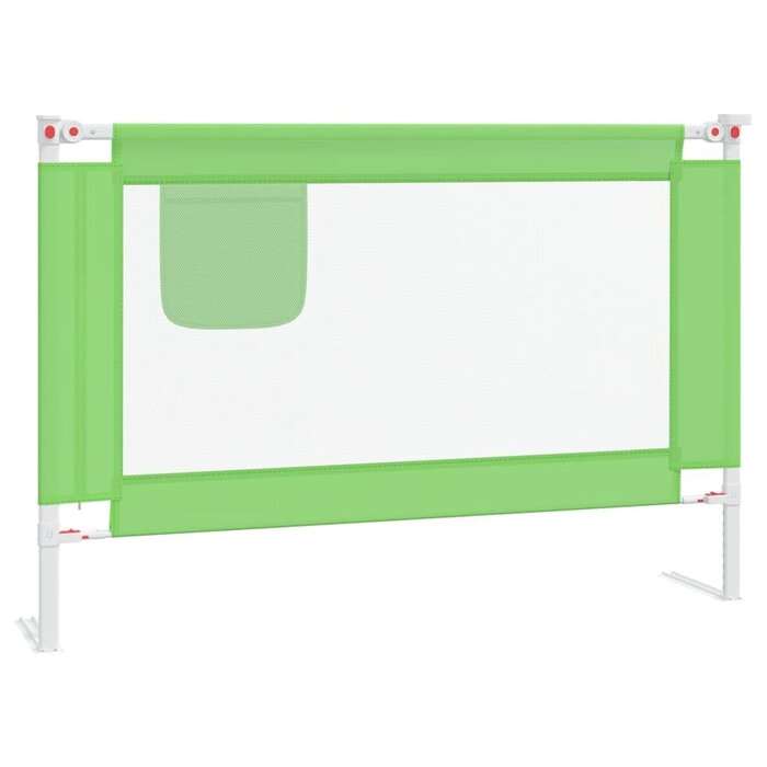 Barrière de lit enfant 100x25cm Verte - Jusqu'à -35% sur votre achat