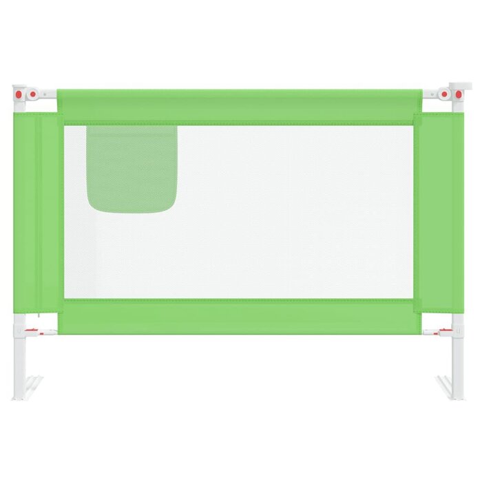 Barrière de lit enfant 100x25cm Verte - Jusqu'à -35% sur votre achat