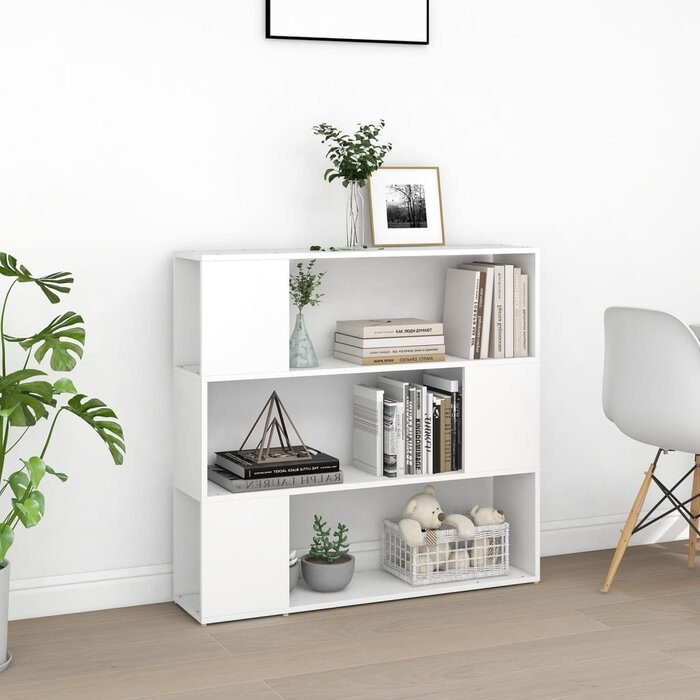 Étagère séparateur de pièce blanc 100cm - Jusqu'à -35% d'économie