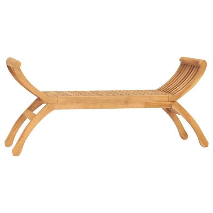 Banc de jardin en teck massif 126 cm - Jusqu'à -35% sur nos stocks