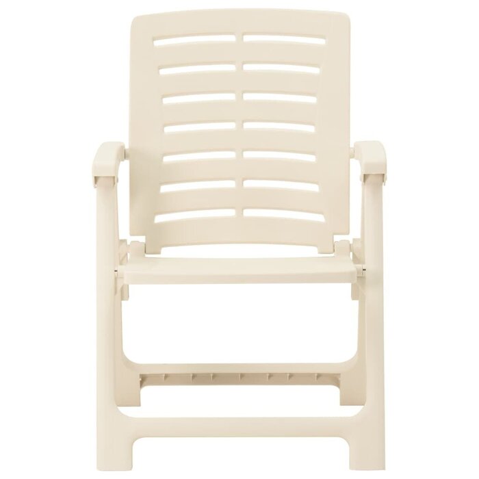 Ensemble bistro 3 pièces pliable blanc - Jusqu'à -35% de remise