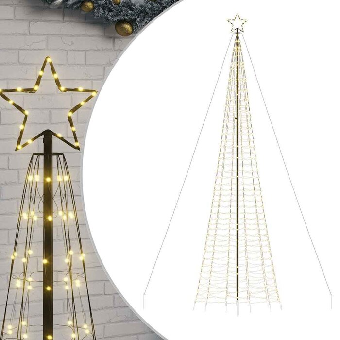 Sapin de Noël lumineux 500 cm - 1534 LED - Jusqu'à -35% en Outlet