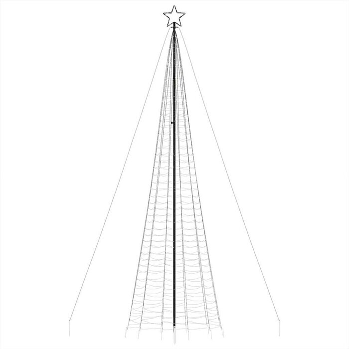 Sapin de Noël lumineux 500 cm - 1534 LED - Jusqu'à -35% en Outlet