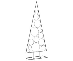 Sapin de Noël design en métal noir 150 cm - Jusqu'à 35% de remise