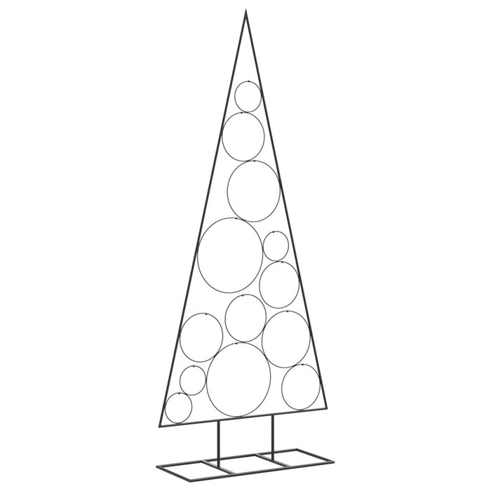 Sapin de Noël design en métal noir 150 cm - Jusqu'à 35% de remise
