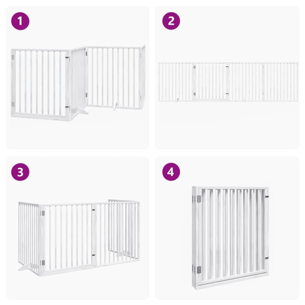 Barrière de sécurité pliable pour chien 480 cm - Jusqu'à -35%