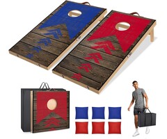 Jeu de Cornhole 60x30cm - Set complet avec 8 sacs - Jusqu'à -35%