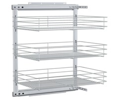Panier coulissant cuisine 3 niveaux - Jusqu'à -35% sur votre rangement